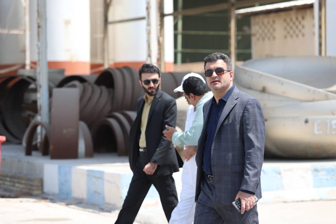بازدید مدیرکل حراست شرکت ملی نفت از ناحیه بوشهر شرکت نفت فلات قاره ایران